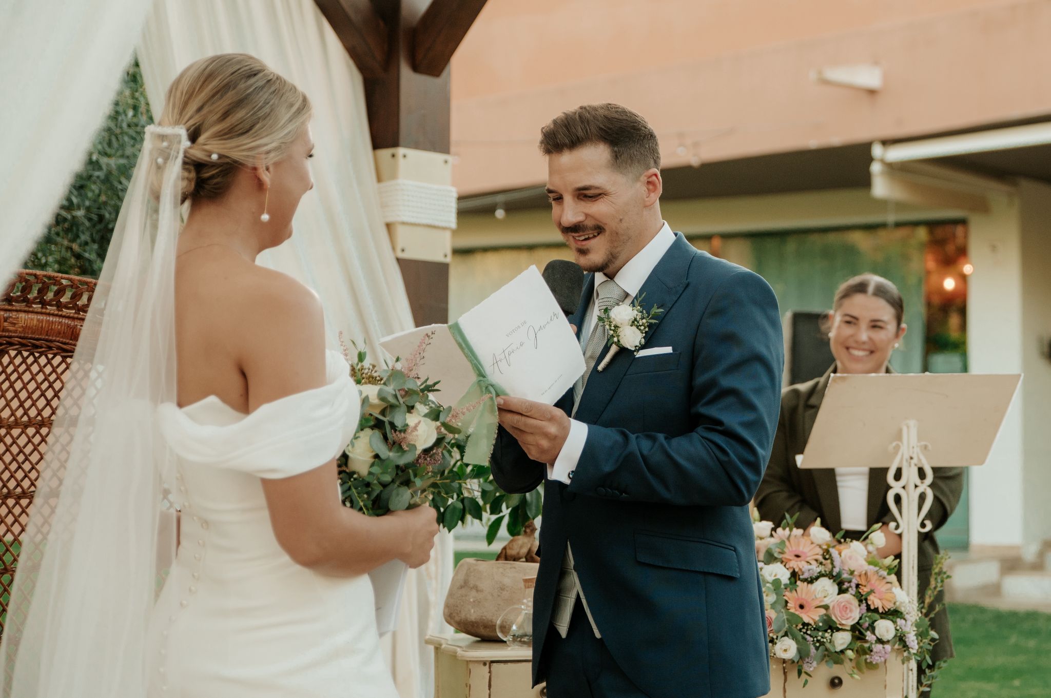 Boda oficiada en Finca Paloverde (Alhaurín de la Torre, Málaga)
