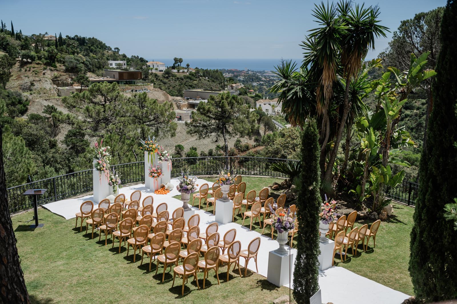 Lugar ceremonia oficiantes de bodas Andalucía